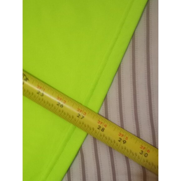 Under Armour Quarter 1/4 Zip Pullover Mens Large L Neon Green Golf Sweatshirt - Picture 11 of 11